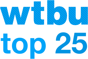 WTBU Top 25 logo